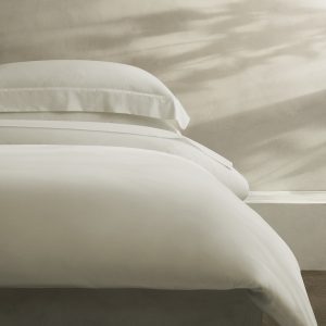 Washed Cotton Percale Duvet Cover