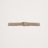 Braided Suede Belt