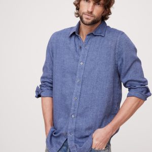 Standard-Fit Linen Shirt