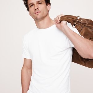 Lightweight Cotton Crew-Neck T-Shirt