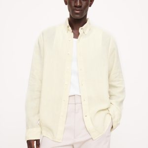 Standard-Fit Linen Shirt