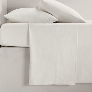 Cotton-Cashmere-Silk Flat Sheet