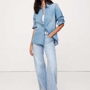 The Everyday Denim Western Shirt