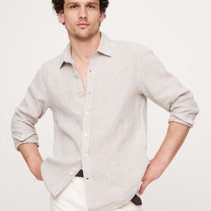 Standard-Fit Linen Shirt