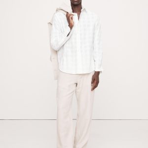 Standard-Fit Lightweight Textured Shirt