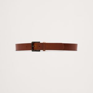 Tumbled Leather Belt
