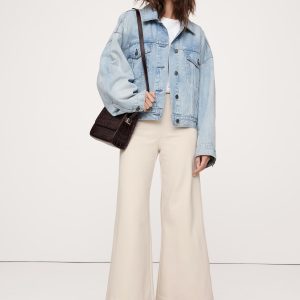 Wide-Leg Crop Everywhere Ponte Pull-On Pant