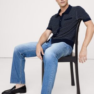 Stripe Cotton Resort Shirt