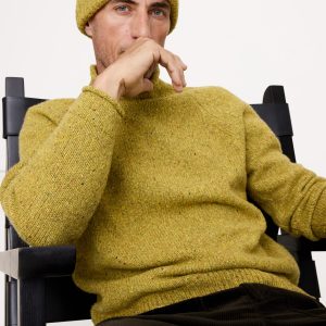 Donegal Roll-Neck Sweater