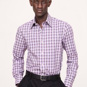 Slim-Fit Wrinkle-Resistant Dress Shirt