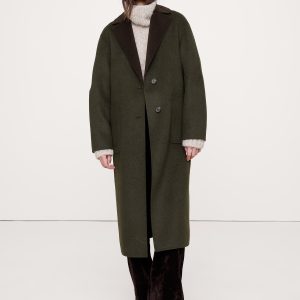 Reversible Double-Faced Top Coat