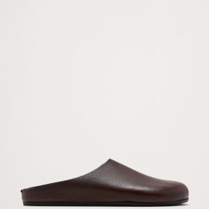 Leather Clog