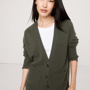 Boyfriend Cashmere Cardigan