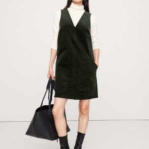 Corduroy Shift Dress
