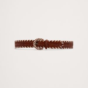 Braided Leather Belt by Dragon Diffusion