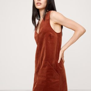 Corduroy Shift Dress