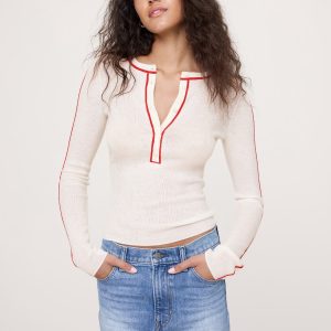 Featherweight Cashmere Henley