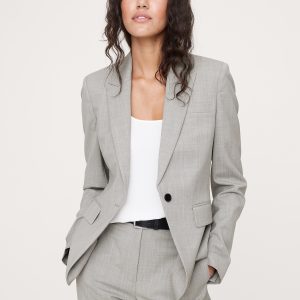 Slim Italian Wool Blazer