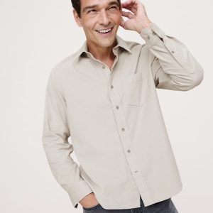 Standard-Fit Corduroy Shirt