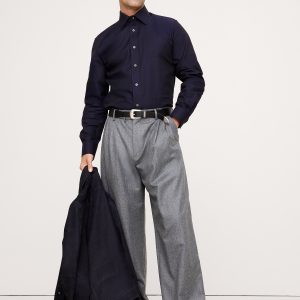 Slim-Fit Wrinkle-Resistant Dress Shirt