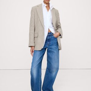 Boyfriend Italian Flannel Blazer