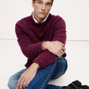 Donegal Roll-Neck Sweater