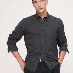 Standard-Fit Flannel Shirt